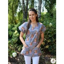 Ági tunika - tigrises