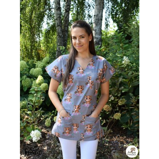 Ági tunika - tigrises