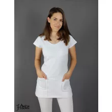 Viktória tunika - fehér - 3XL