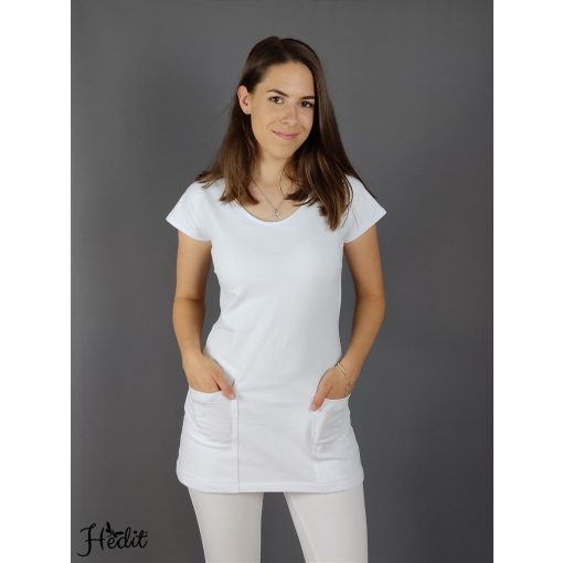 Viktória tunika - fehér