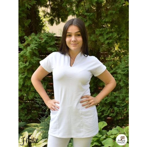 Réka tunika - fehér - L