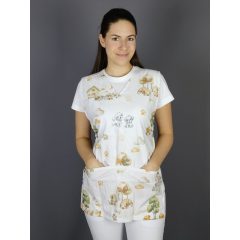 Kiskutyás lapköpeny (teljes mintás)