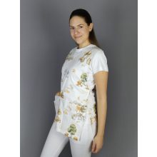 Kiskutyás lapköpeny (teljes mintás) - M