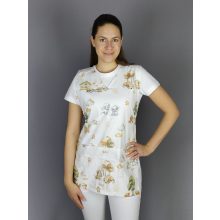 Kiskutyás lapköpeny (teljes mintás) - M