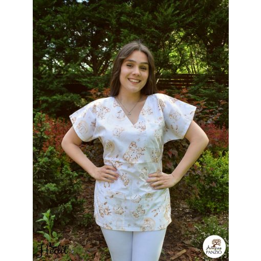 Ági tunika - holdas, állatkás