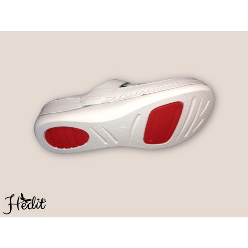 Női komfort papucs - virágos, Fratelli Babb anatómiai munkapapucs