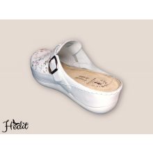 Női komfort papucs - virágos, Fratelli Babb anatómiai munkapapucs