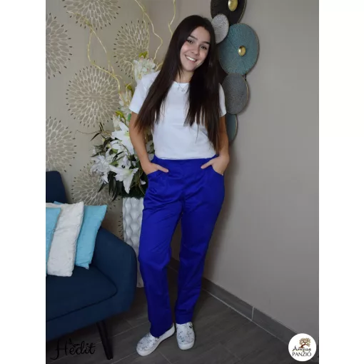 ERvIN egészségügyi munkanadrág - királykék