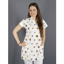 Réka tunika - erdei állatos - XXL