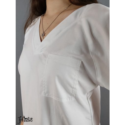 ERvIN egészségügyi munkaruha felső - fehér