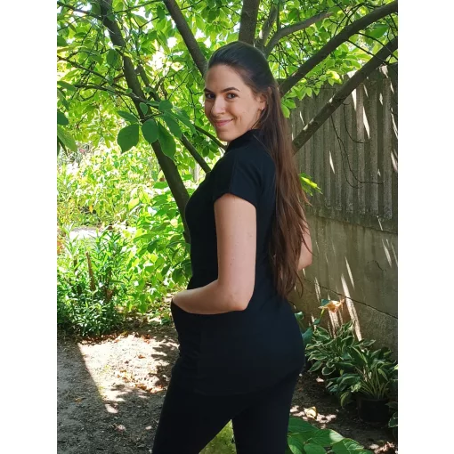 Réka tunika - fekete - XL