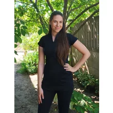 Réka tunika - fekete - XXL