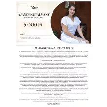 5000 Ft értékű ajándékutalvány