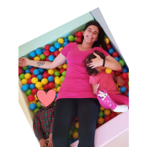 Viktória tunika - magenta - S