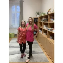 Viktória tunika - magenta - S