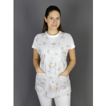 Hattyús lapköpeny (teljes mintás) - XL