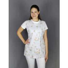 Hattyús lapköpeny (teljes mintás) - XL