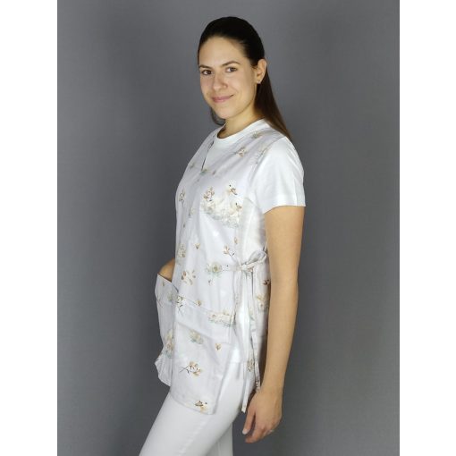 Hattyús lapköpeny (teljes mintás) - XL