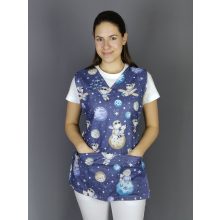 Kisfiús, rókás lapköpeny (teljes mintás)