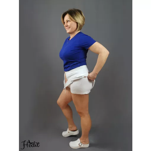 2 az 1-ben szoknya-nadrág - fehér