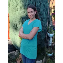 Andi tunika - bermuda kék - S