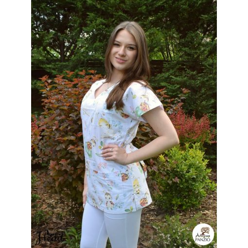 Ági tunika - méhecskés, katicás