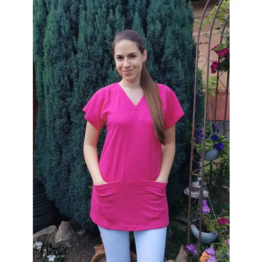 Andi tunika - magenta - XXL