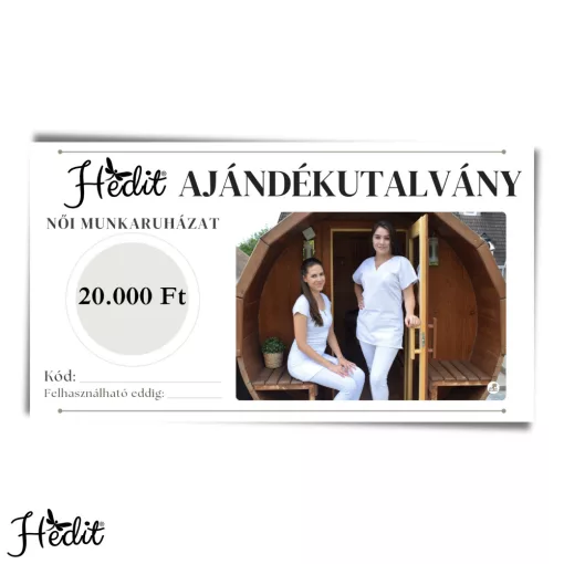 20.000 Ft értékű ajándékutalvány