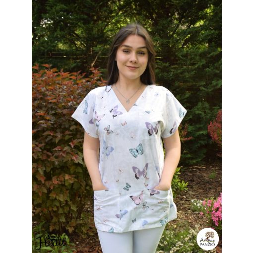 Ági tunika - lepkés