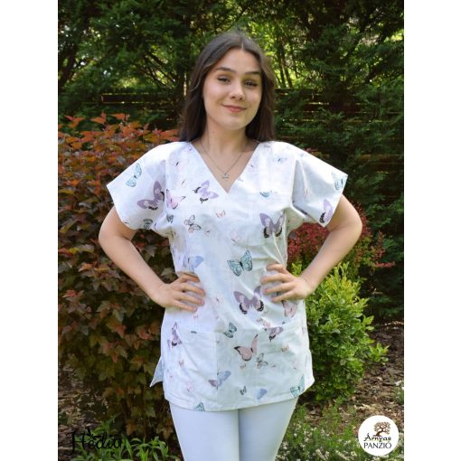 Ági tunika - lepkés