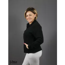 Női polár pulóver - fekete