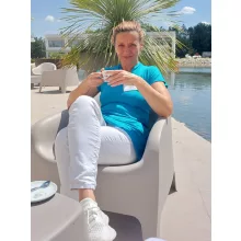Réka tunika - sötét türkiz - S